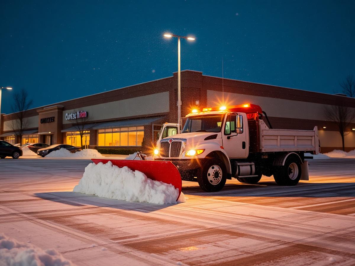 Winter operations for 1.2M sq ft of lots